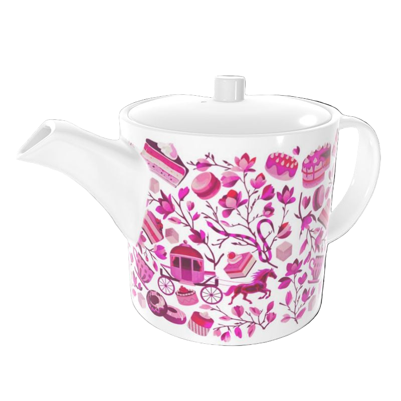 Lady Magnolia Teapot