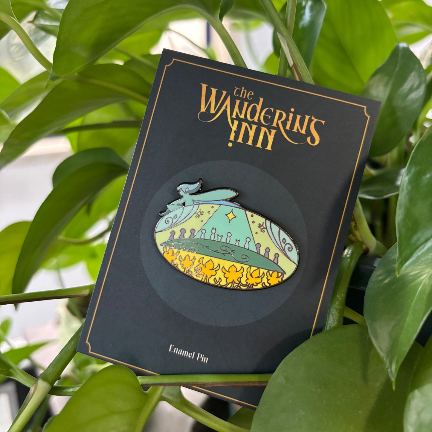 The Sacred Hill Enamel Pin