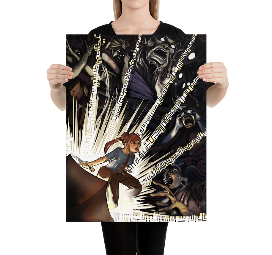 Blackest Night Matte Poster (Unframed) - The Wandering Inn Store - pirateaba