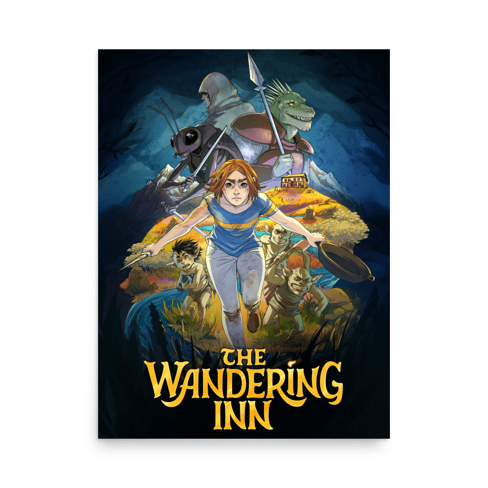 Comic Launch Matte Poster (Unframed) - The Wandering Inn Store - pirateaba