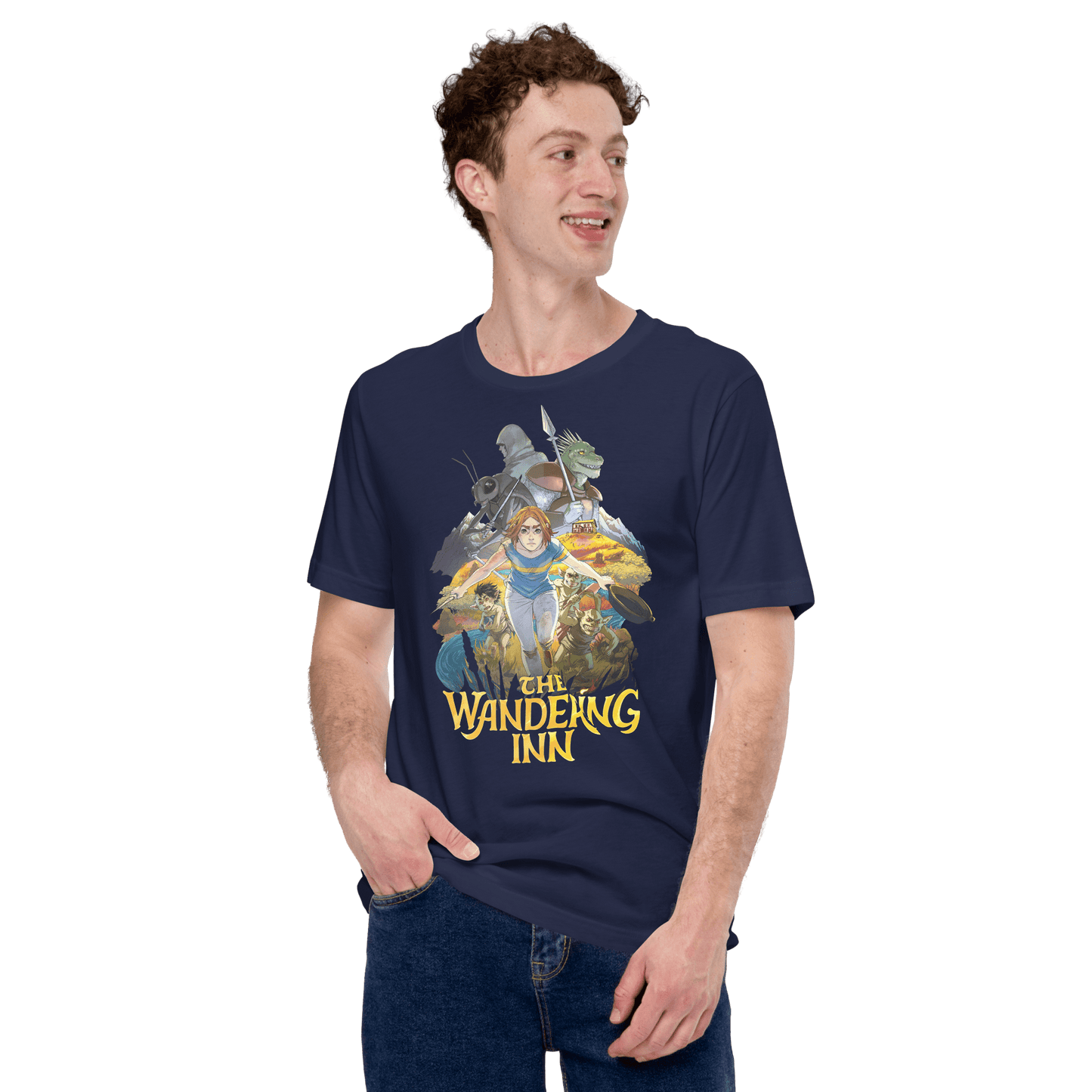 Comic Launch Tee (Unisex) - The Wandering Inn Store - pirateaba