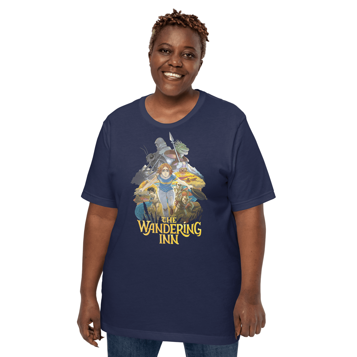 Comic Launch Tee (Unisex) - The Wandering Inn Store - pirateaba