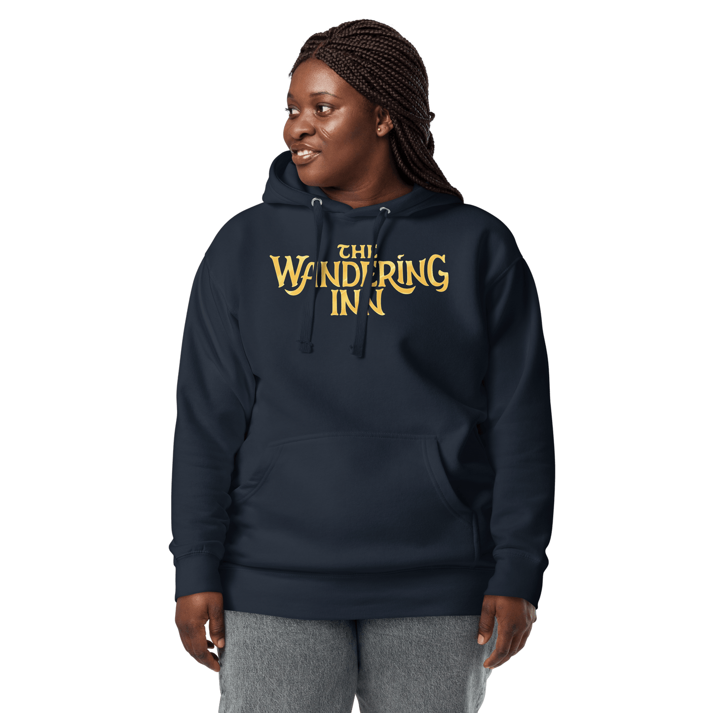 Comic Logo Hoodie (Fitted Style) - The Wandering Inn Store - pirateaba
