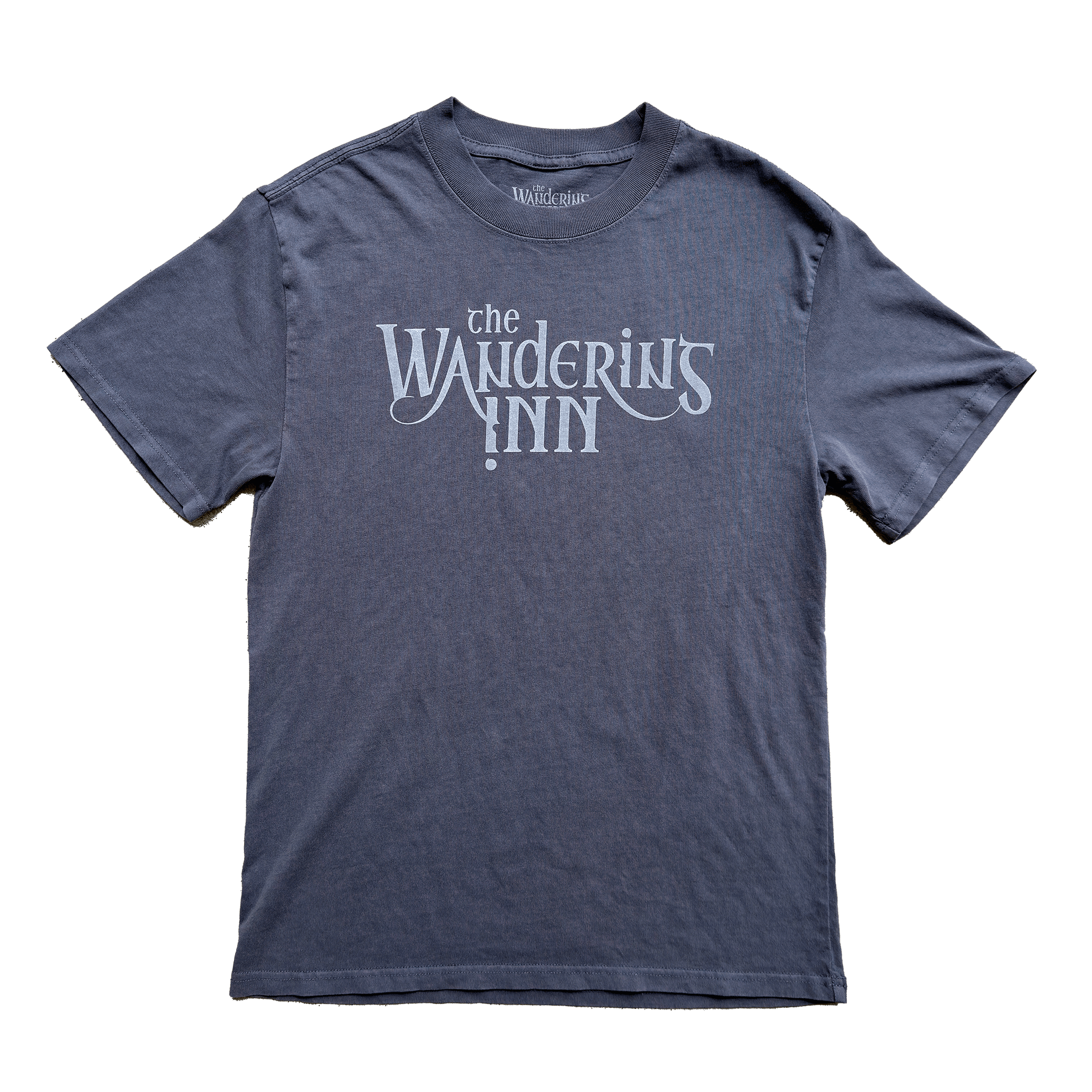 Faded Logo Drop Shoulder Tee - The Wandering Inn Store - pirateaba