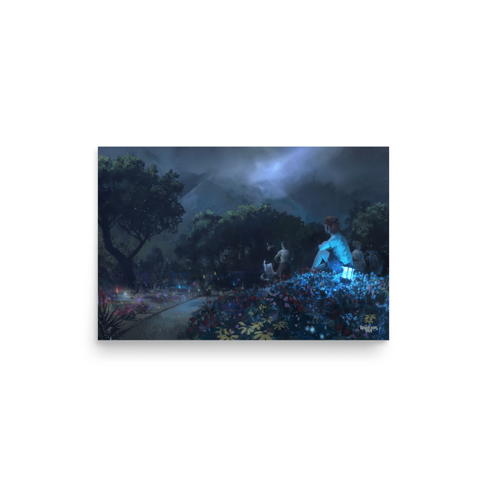 Garden Of Sanctuary Matte Poster - The Wandering Inn Store - pirateaba