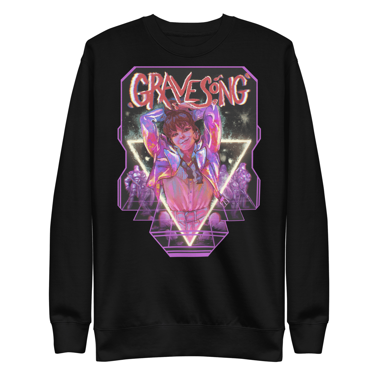 Gravesong Concert Sweatshirt (Fitted Style) - The Wandering Inn Store - pirateaba
