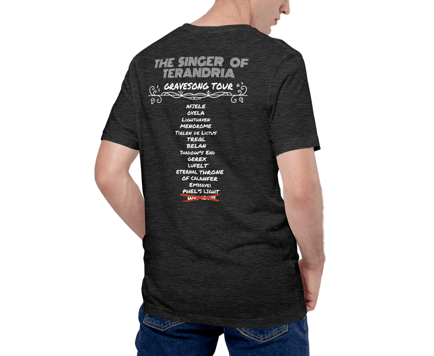 Gravesong Concert T-Shirt - The Wandering Inn Store - pirateaba