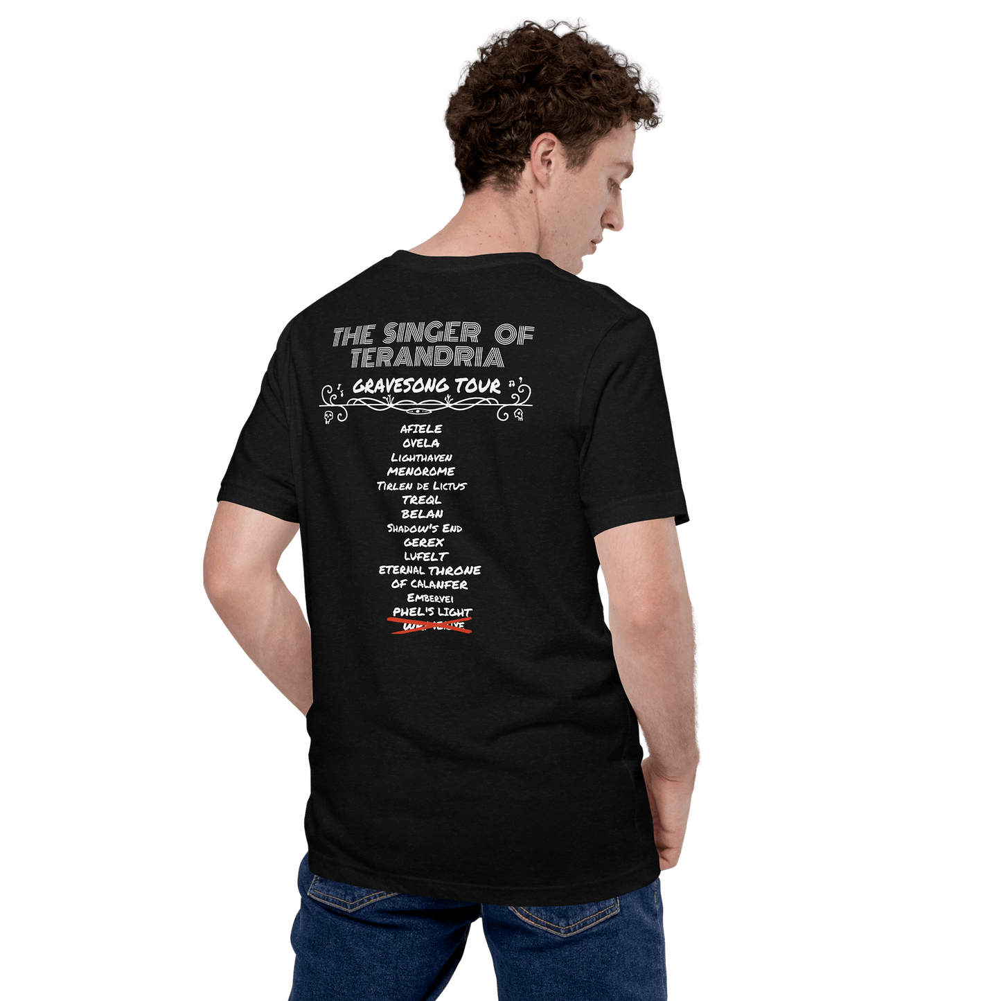 Gravesong Concert T-Shirt - The Wandering Inn Store - pirateaba