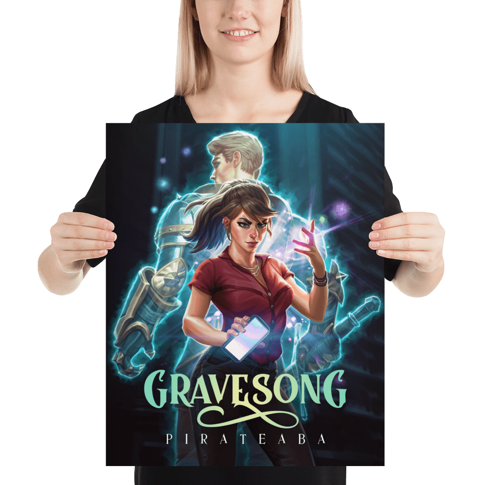 Gravesong Matte Poster (Unframed) - The Wandering Inn Store - pirateaba