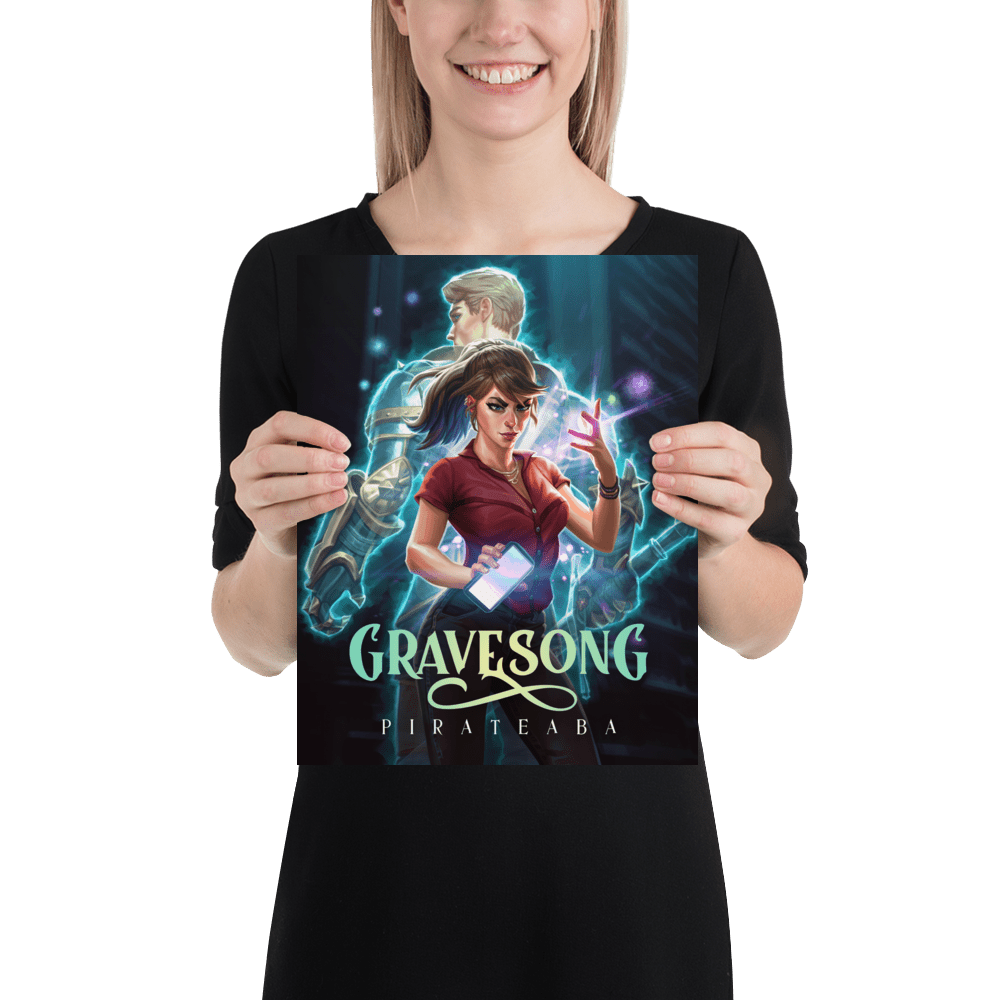 Gravesong Matte Poster (Unframed) - The Wandering Inn Store - pirateaba