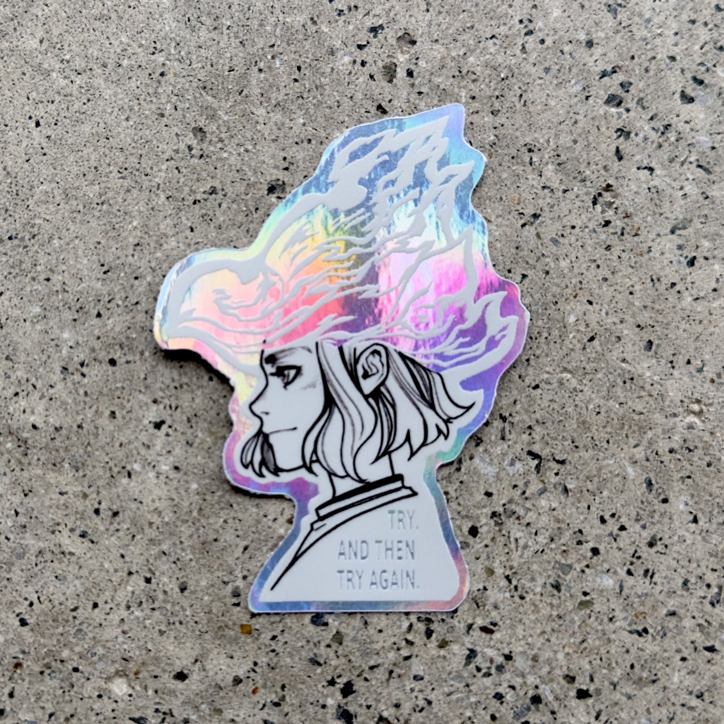 Holo Sticker Set (Set of 4) - The Wandering Inn Store - pirateaba
