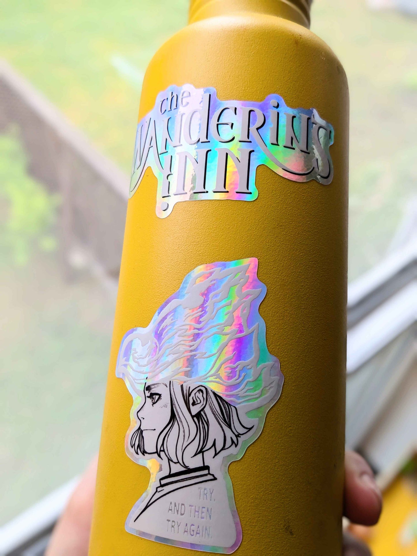 Holo Sticker Set (Set of 4) - The Wandering Inn Store - pirateaba