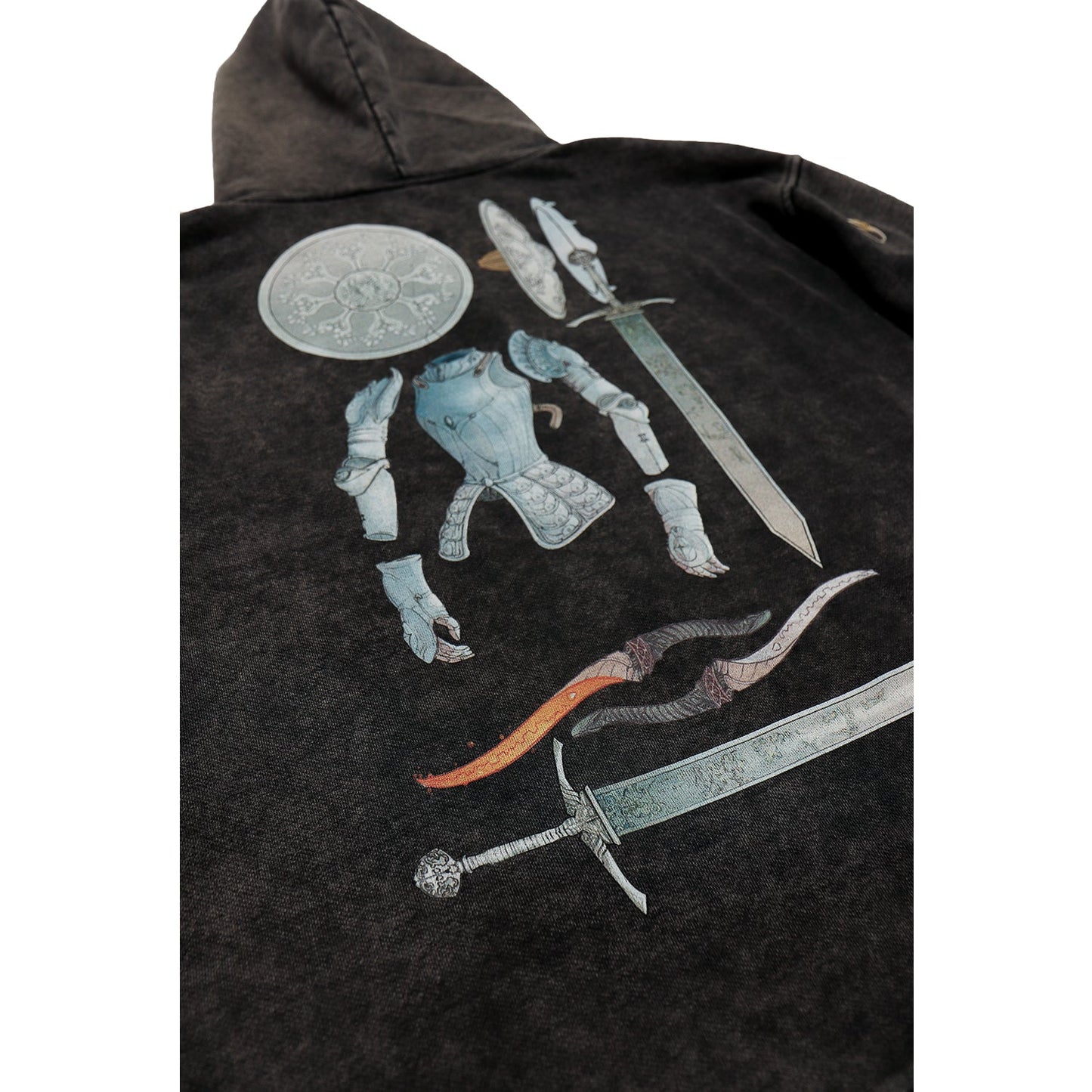 Horns Zip Up Hoodie - The Wandering Inn Store - pirateaba
