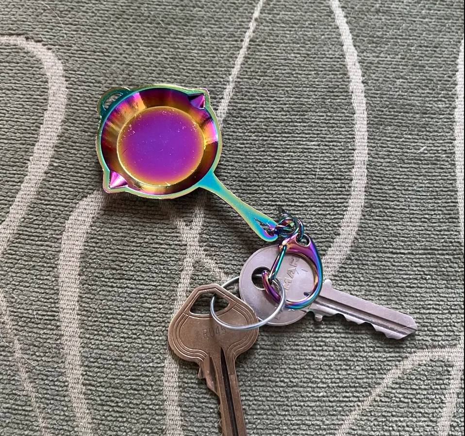 Frying Pan Keychain
