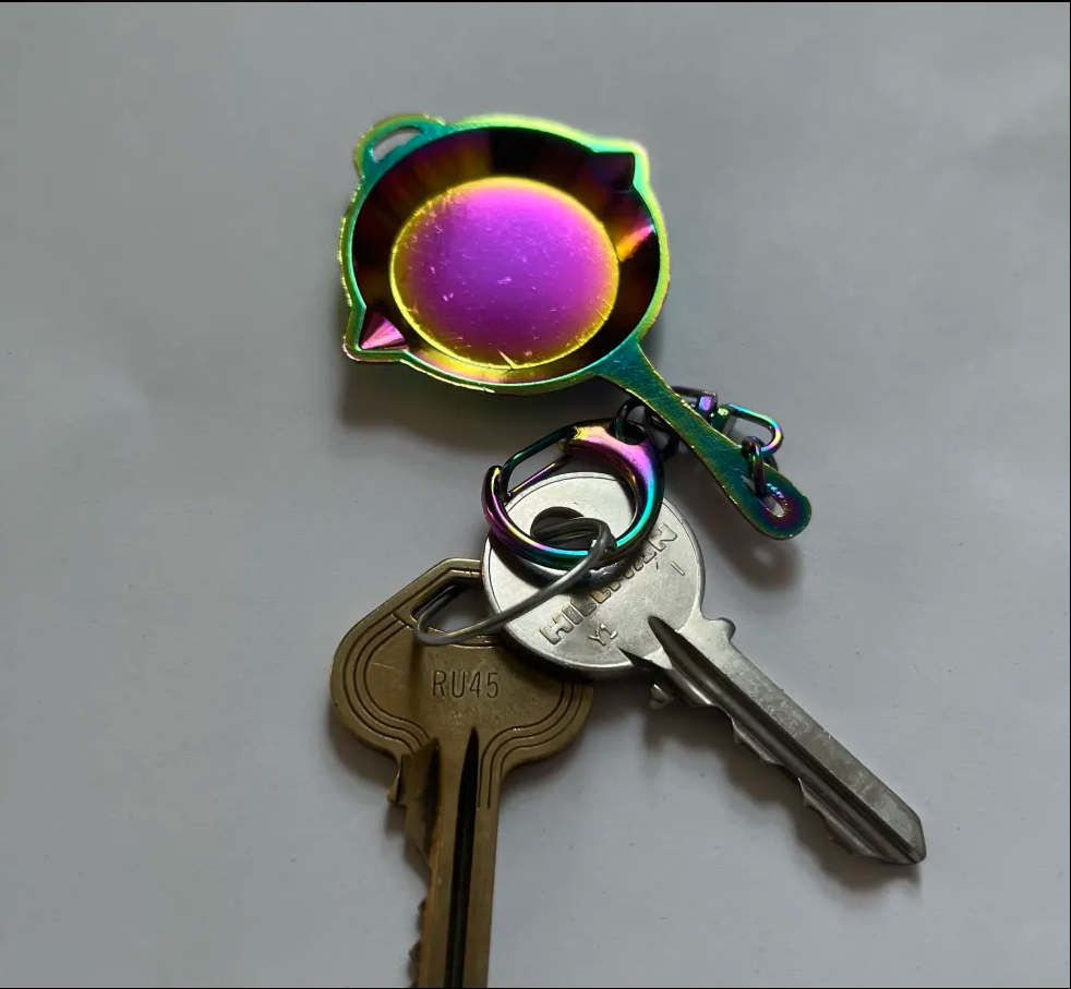 Frying Pan Keychain