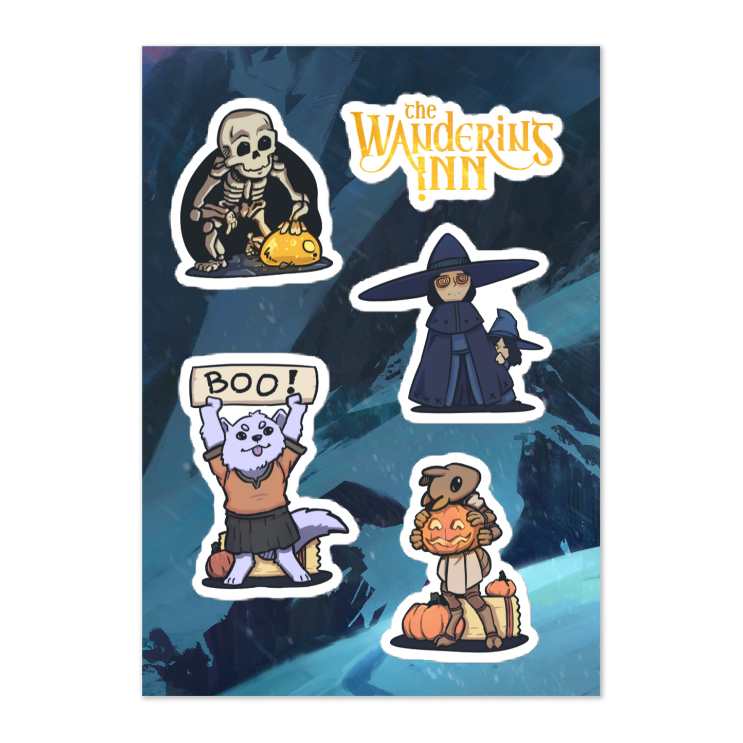 Spooky Sticker Sheet