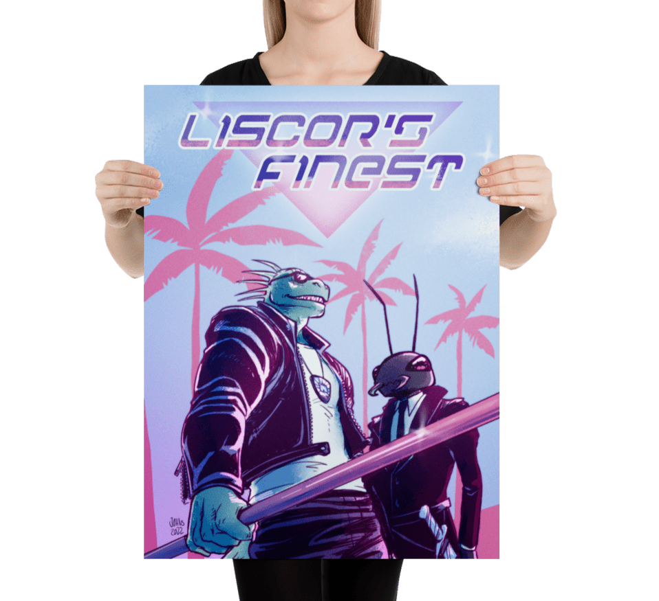 Liscor's Finest Matte Poster (Unframed) - The Wandering Inn Store - pirateaba