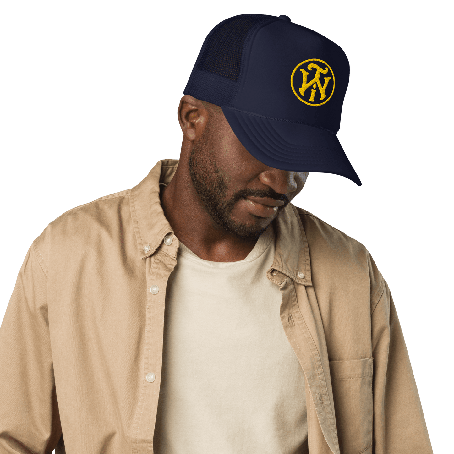 Logo Symbol Trucker Hat - The Wandering Inn Store - pirateaba