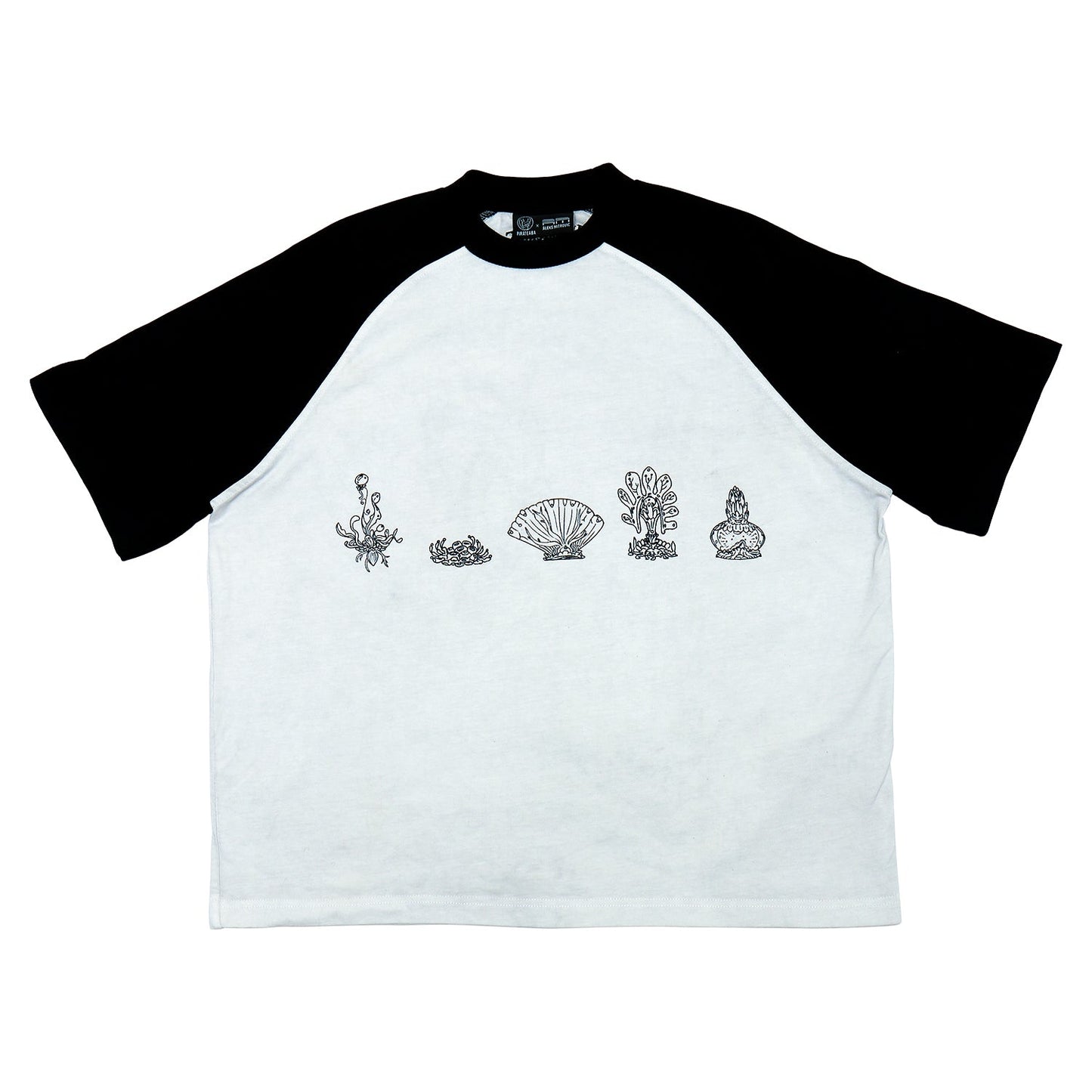 Monsters Raglan Tee - The Wandering Inn Store - pirateaba