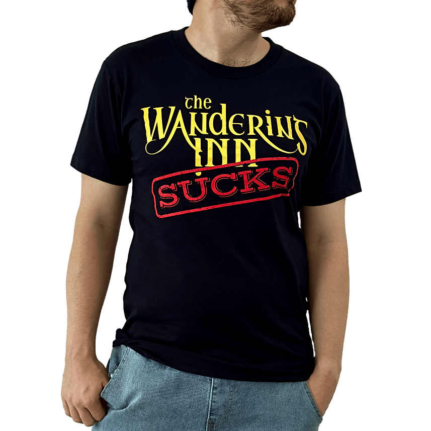 The Wandering Inn Sucks T-shirt - The Wandering Inn Store - pirateaba