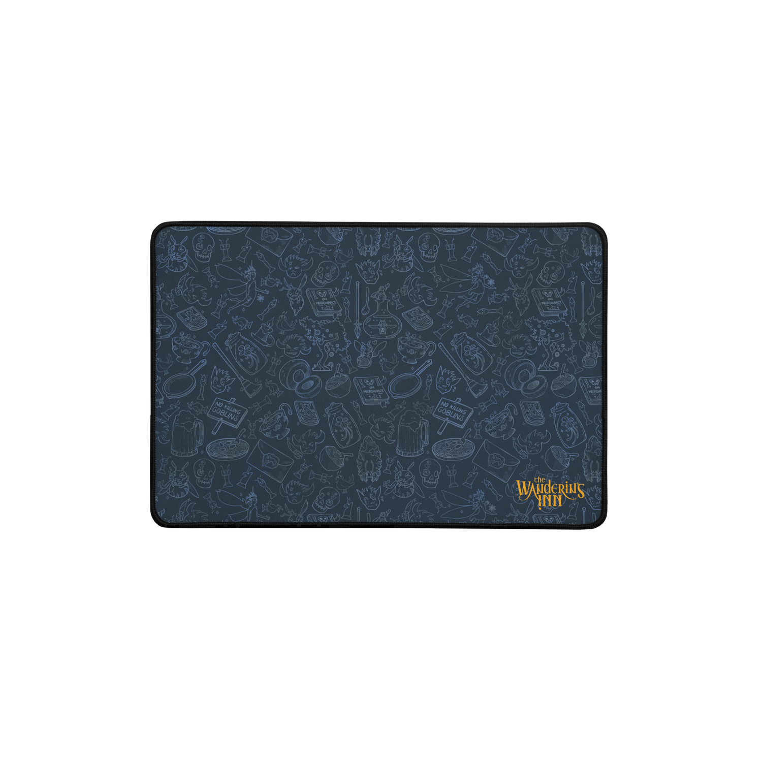The Wandering Inn logo desk mat