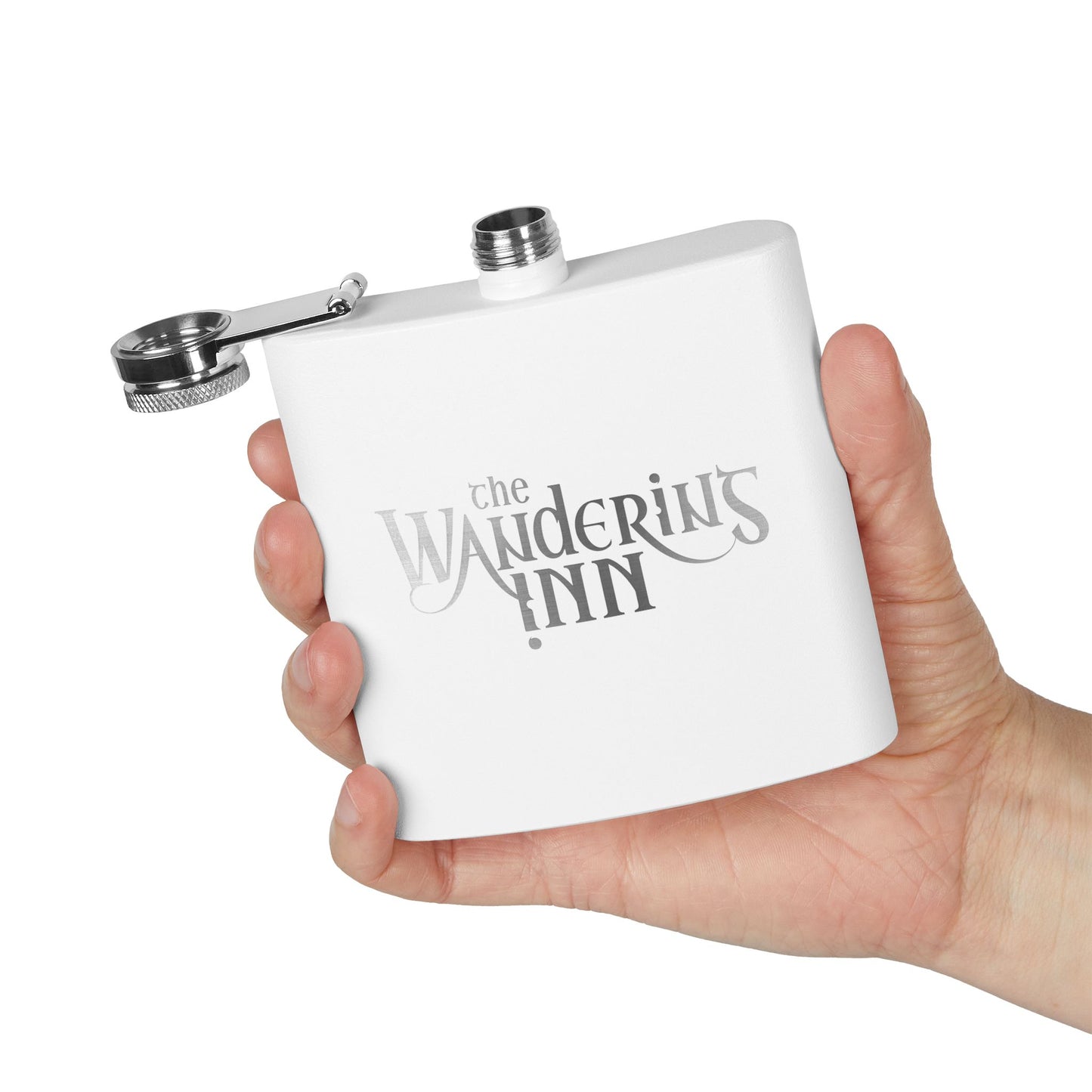 The Wandering Inn Stainless Steel Hip Flask