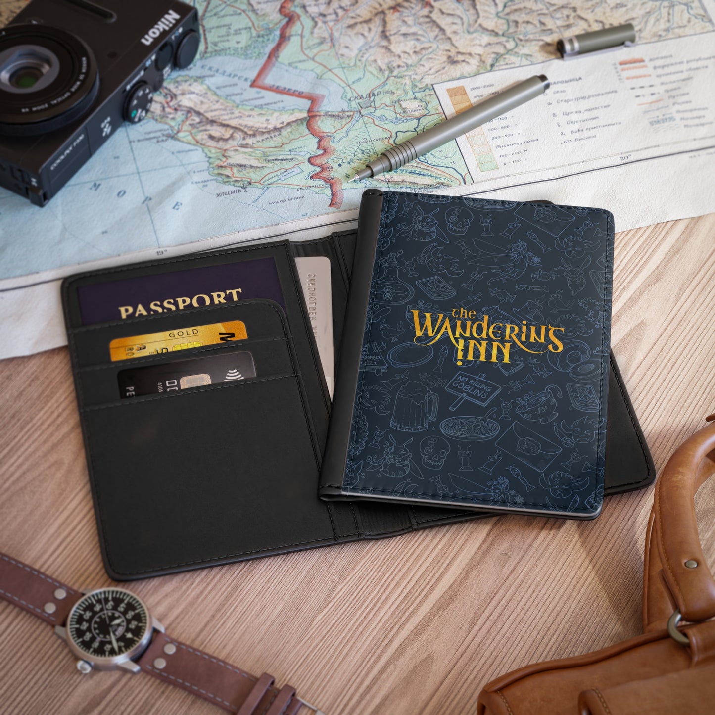 The Wandering Inn Passport Holder