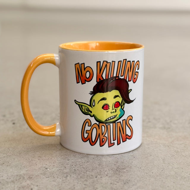No Killing Goblins Ceramic Mug