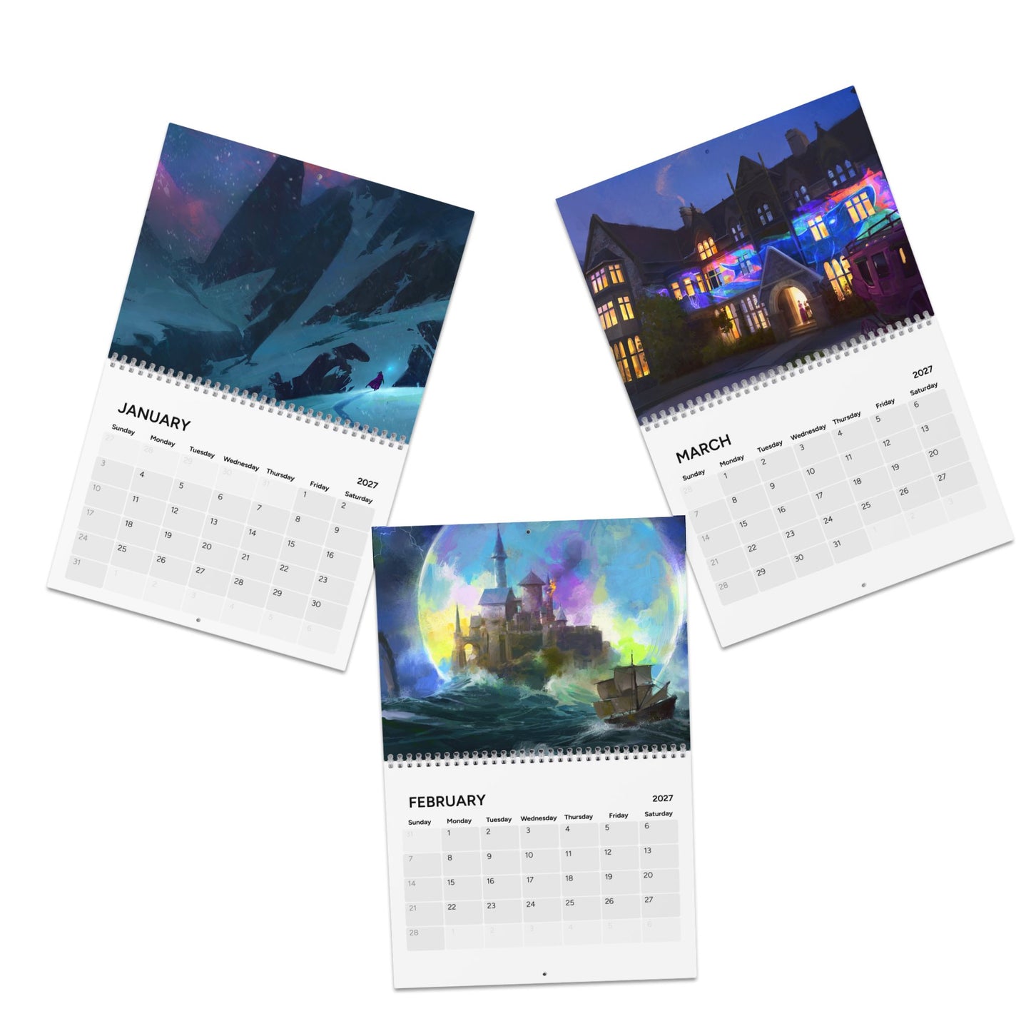 The Wandering Inn Art Calendar (2027)