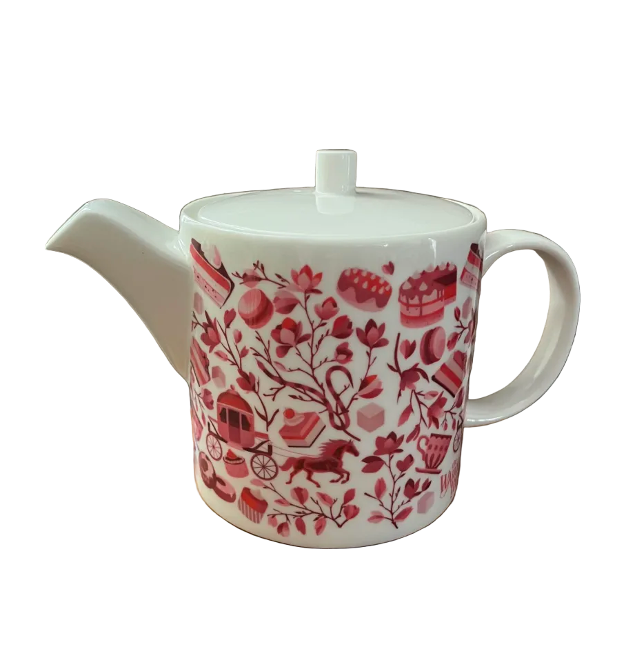 Lady Magnolia Teapot