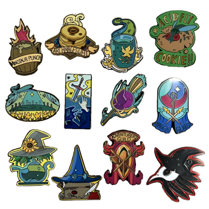 Enamel Pins- Bundle of 12 (Pick n Mix)