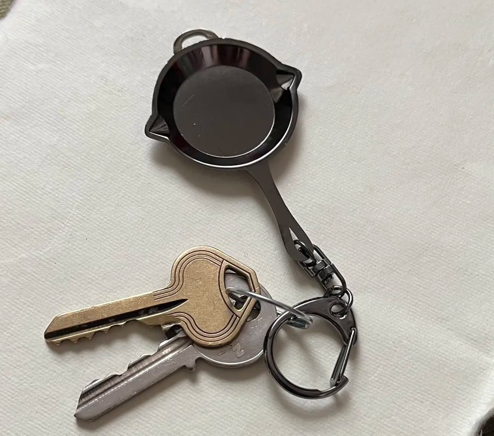 Frying Pan Keychain