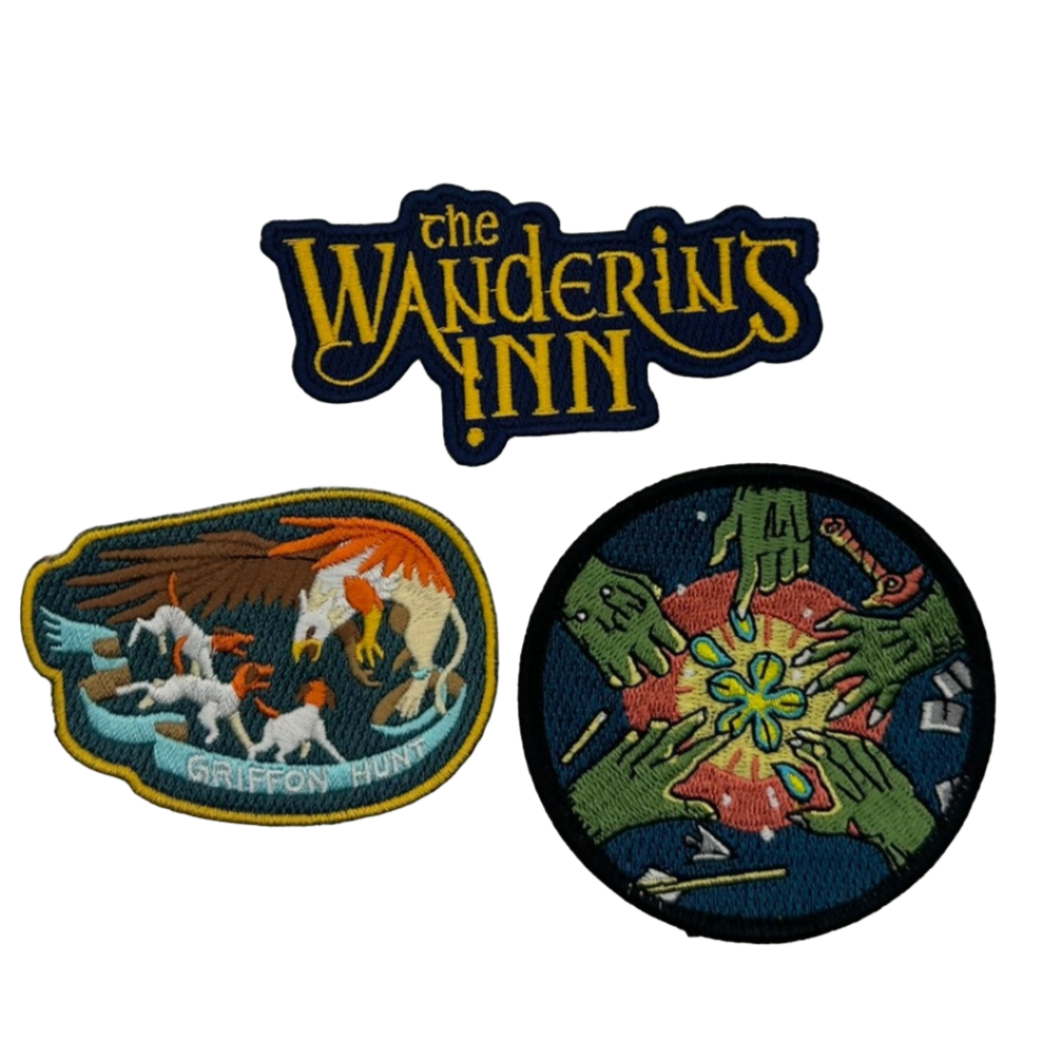 Iron On Embroidered Patches - Bundle of 3 (Pick n Mix)
