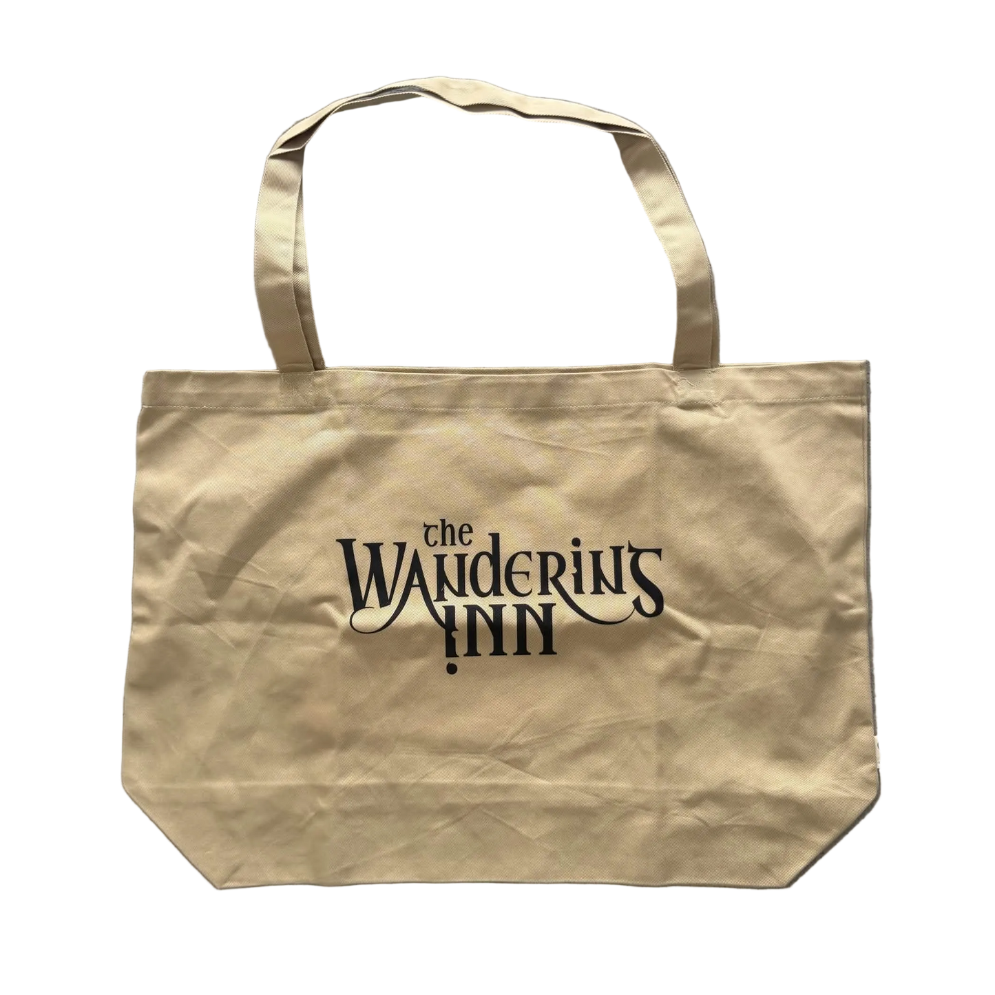 The Wandering Inn Large organic tote bag
