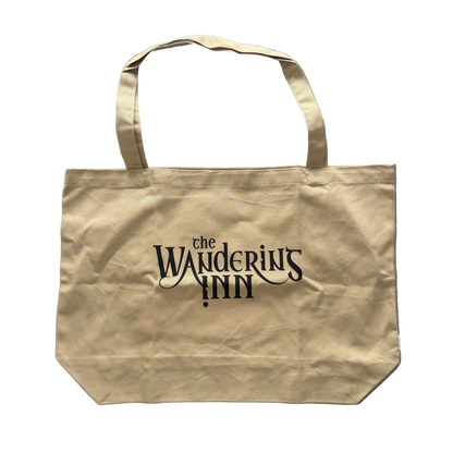 The Wandering Inn Large organic tote bag