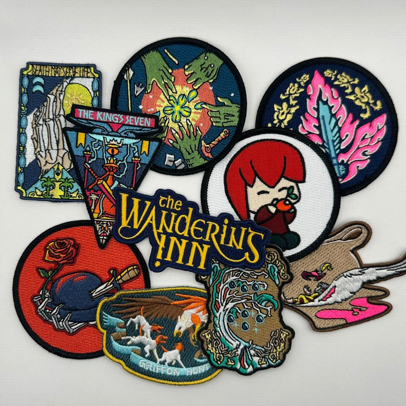 Iron On Embroidered Patches - Bundle of 10 (Pick n Mix)