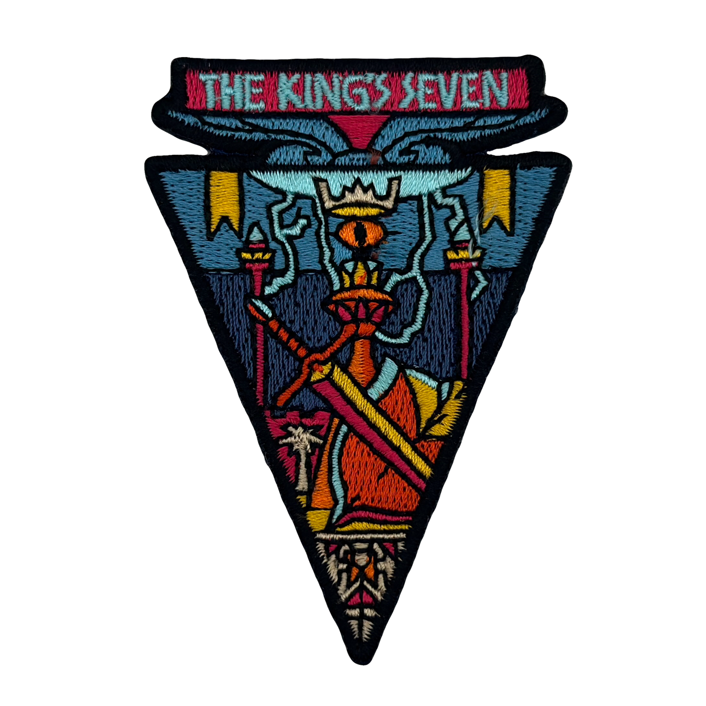 Iron On Embroidered Patch - The Kings Seven