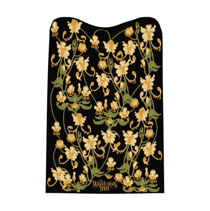 The Wandering Inn Knitted Fae Flower Rug Throw