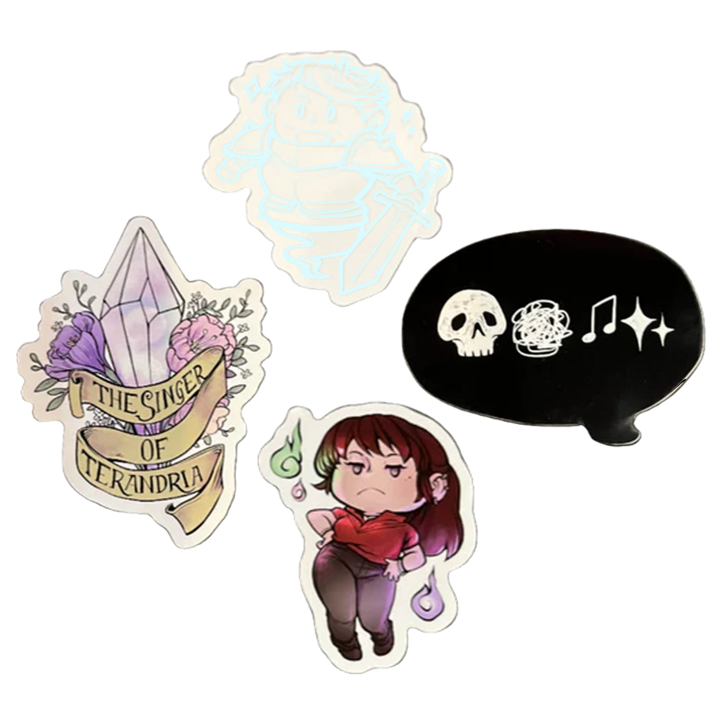 Gravesong Sticker Set (Pack of 4)