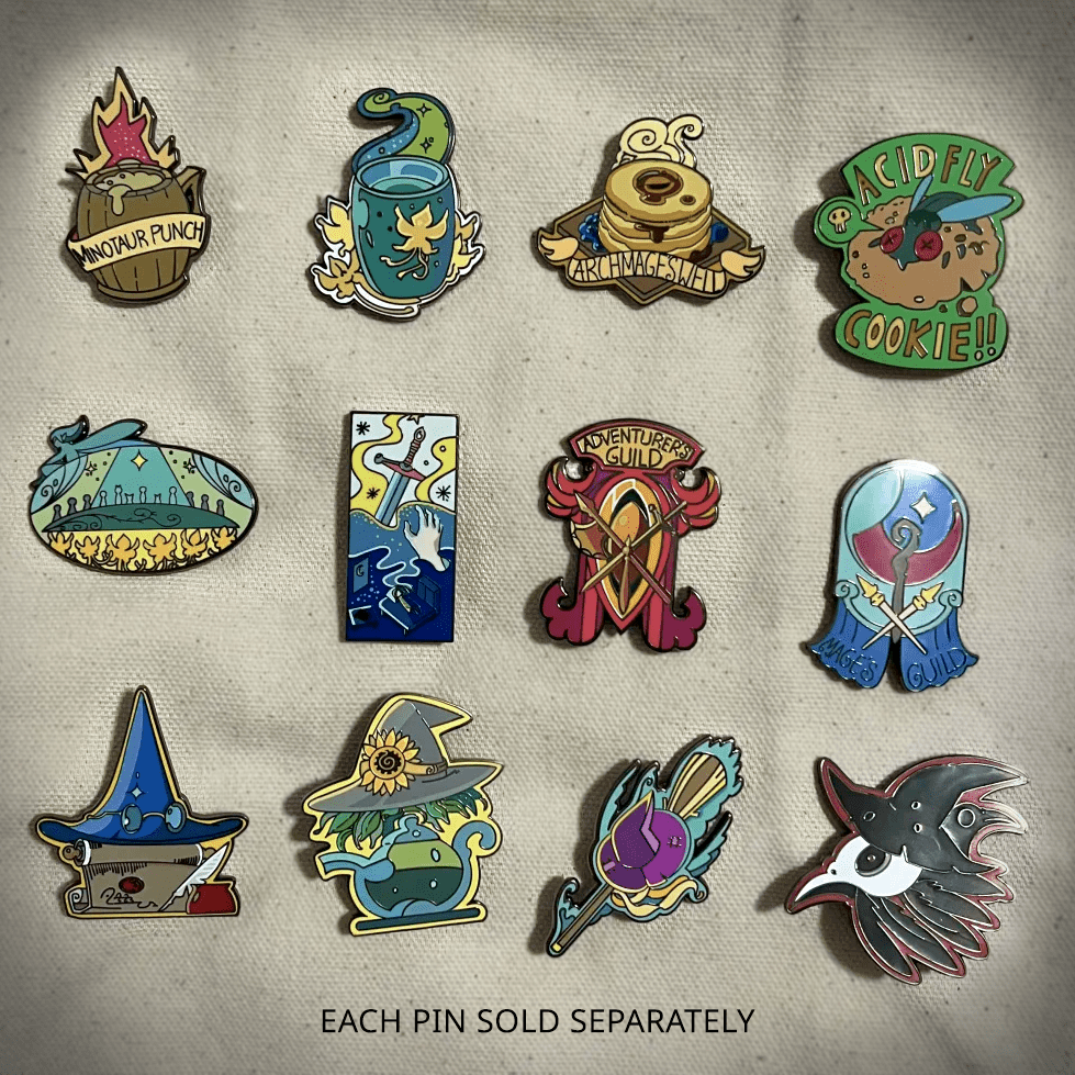 Acid Fly Cookie Enamel Pin - The Wandering Inn Store - pirateaba
