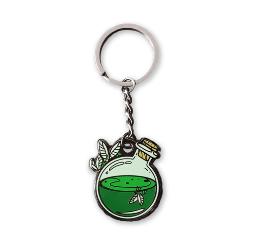 Acid Jar Keychain - The Wandering Inn Store - pirateaba
