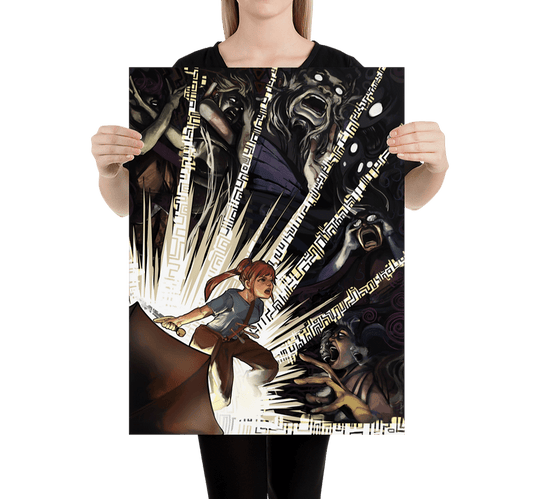 Blackest Night Matte Poster (Unframed) - The Wandering Inn Store - pirateaba