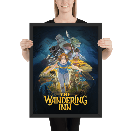 Comic Launch Matte Poster (Framed) - The Wandering Inn Store - pirateaba