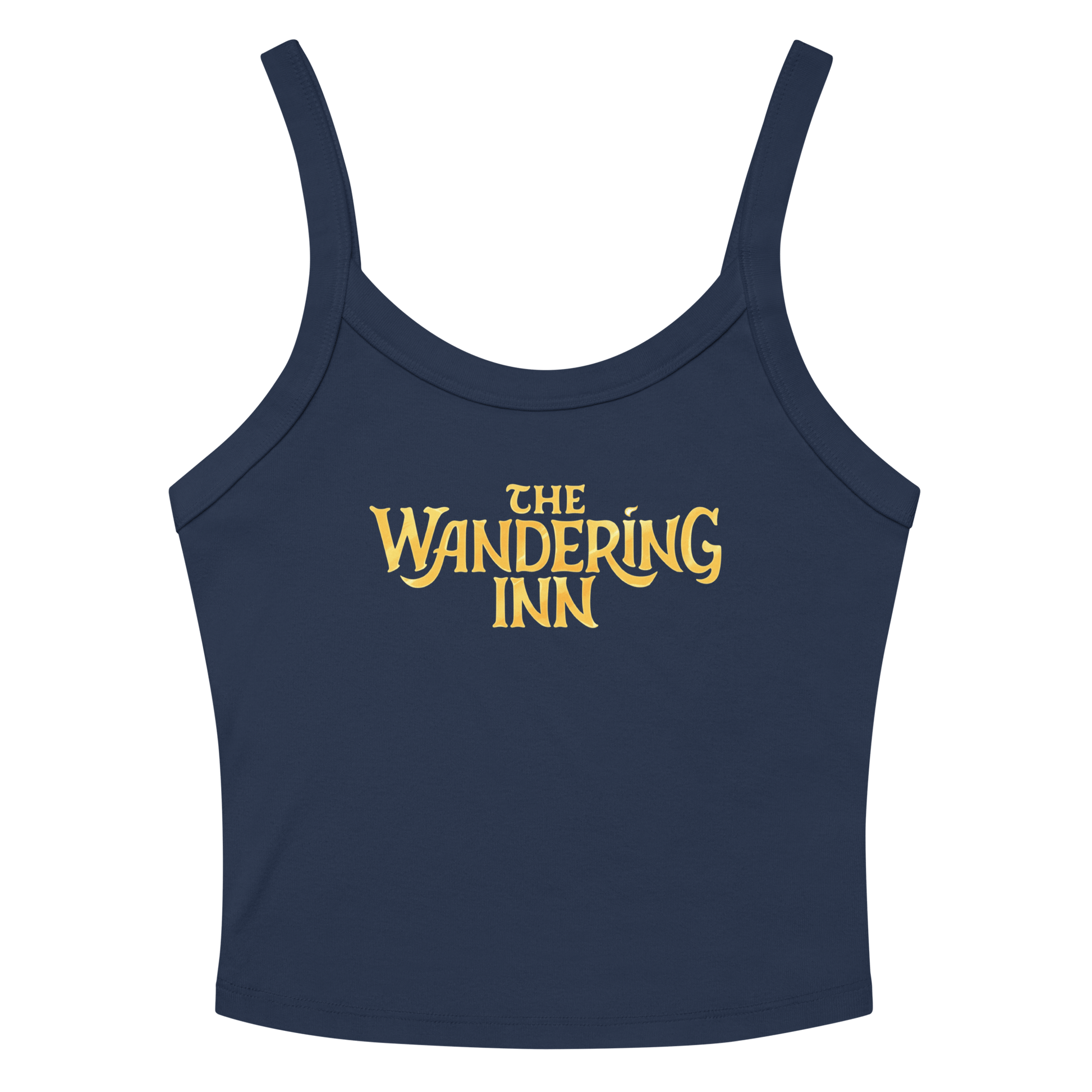 Comic Logo Micro - rib Tank Top (Womens Fit) - The Wandering Inn Store - pirateaba