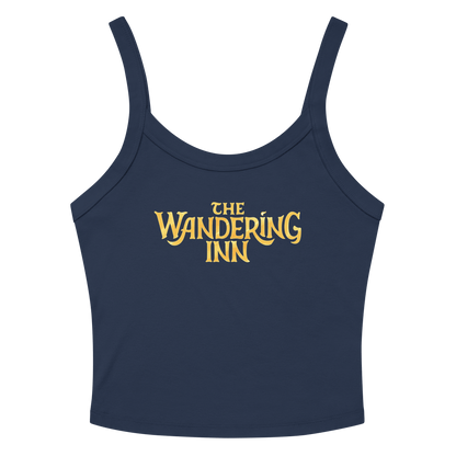 Comic Logo Micro - rib Tank Top (Womens Fit) - The Wandering Inn Store - pirateaba