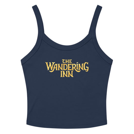 Comic Logo Micro - rib Tank Top (Womens Fit) - The Wandering Inn Store - pirateaba
