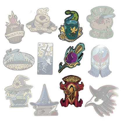 Enamel Pins - Bundle of 3 (Pick n Mix) - The Wandering Inn Store - pirateaba