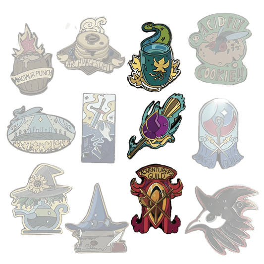 Enamel Pins - Bundle of 3 (Pick n Mix) - The Wandering Inn Store - pirateaba