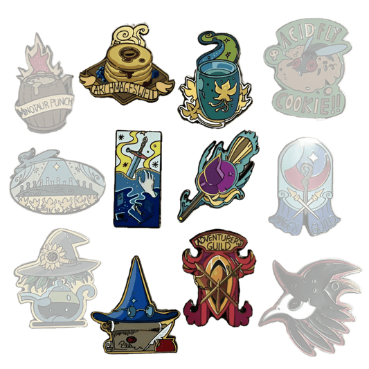 Enamel Pins - Bundle of 6 (Pick n Mix) - The Wandering Inn Store - pirateaba