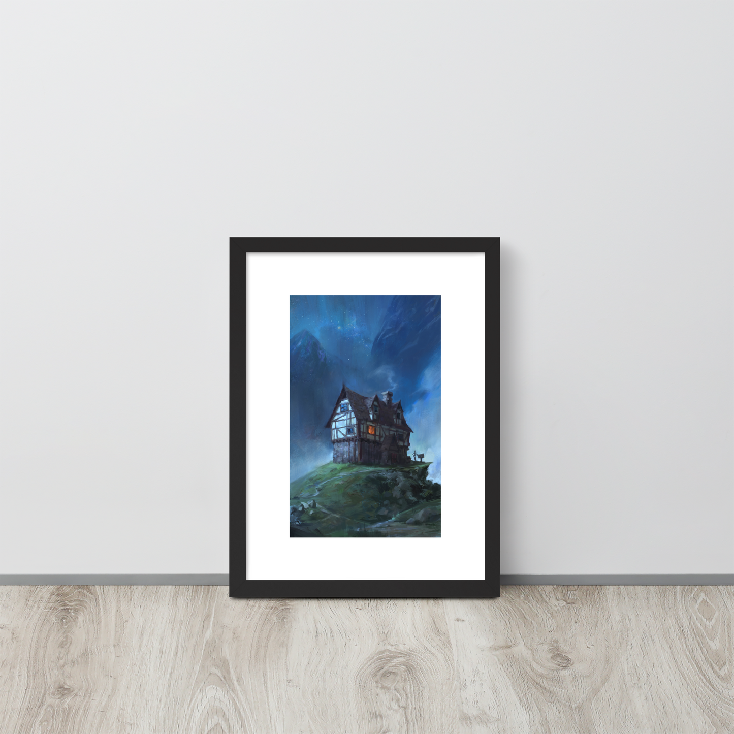 The Wandering Inn (Framed Art Print)